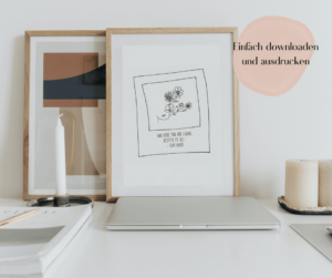 Printable Here you are living