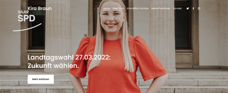 Website Kira Braun