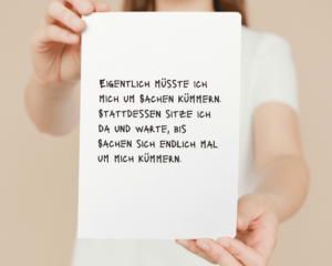 Postkarte Sachen Danielle Deckert
